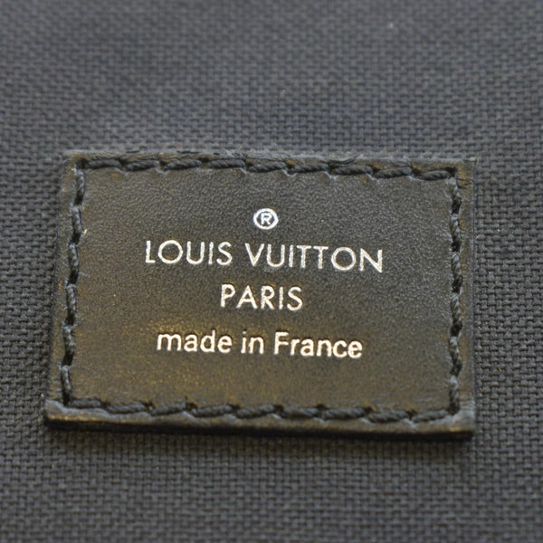 LOUIS VUITTON Christopher Monogram Macassar Canvas Backpack Bag Brown