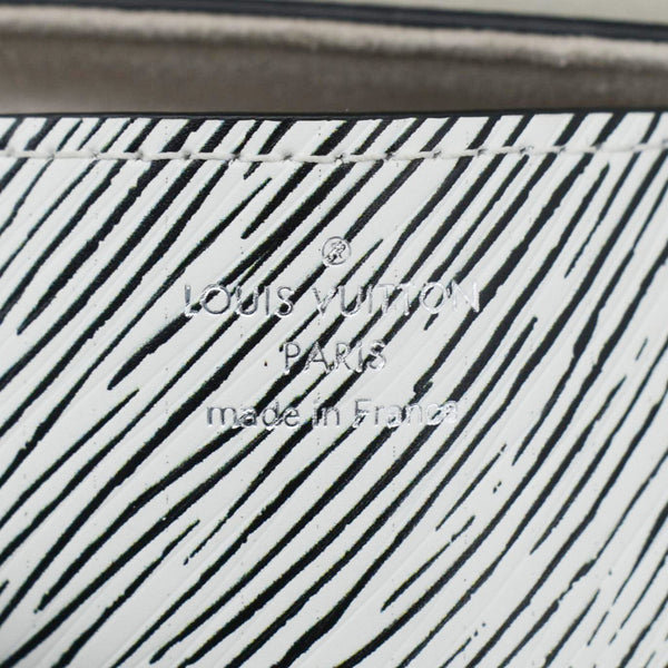 LOUIS VUITTON Twist Azteque MM Epi Leather Shoulder Bag White