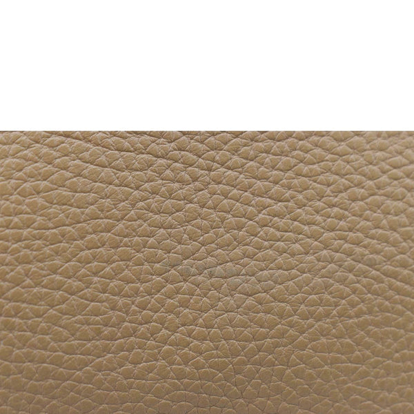 GUCCI Soho Large Pebbled Leather Hobo Shoulder Bag Tan 536194