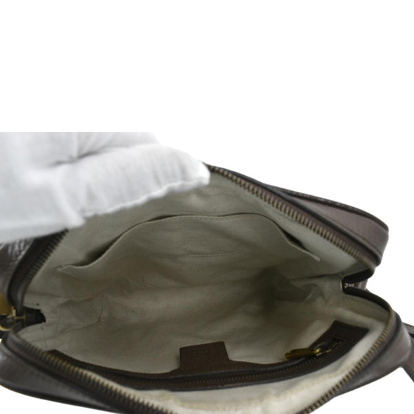 GUCCI Ophidia Small GG Canvas Messenger Bag Beige 547926