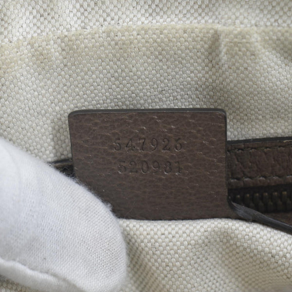 GUCCI Ophidia Small GG Canvas Messenger Bag Beige 547926