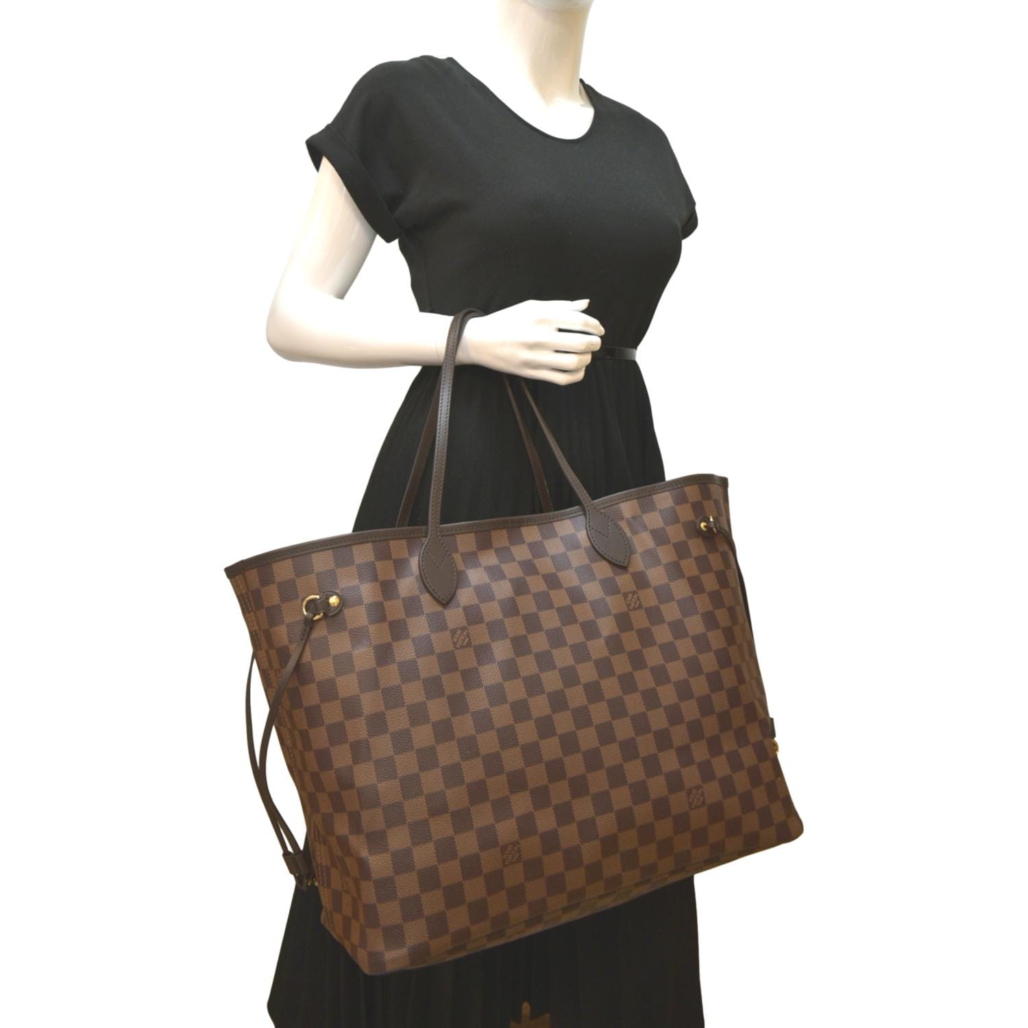 Louis vuitton neverfull gm brown damier ebene Clearance