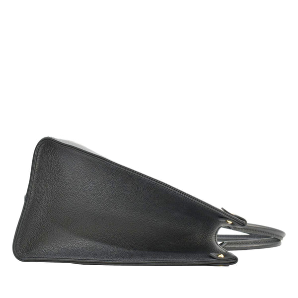 LOUIS VUITTON Onthego MM Monogram Empreinte Leather Tote Bag Bicolor