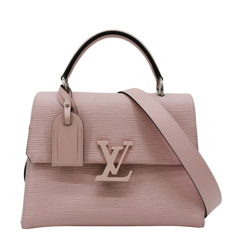 LOUIS VUITTON Grenelle PM Epi Leather Shoulder Bag Dusty Pink