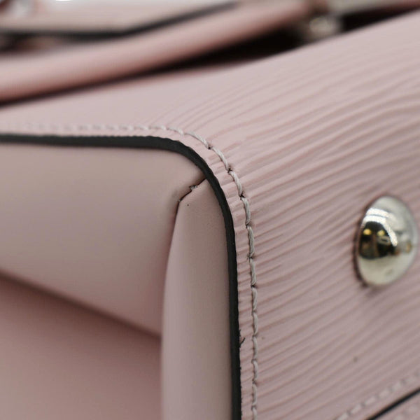 LOUIS VUITTON Grenelle PM Epi Leather Shoulder Bag Dusty Pink