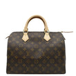 LOUIS VUITTON Speedy 30 Satchel Bag Brownfront look