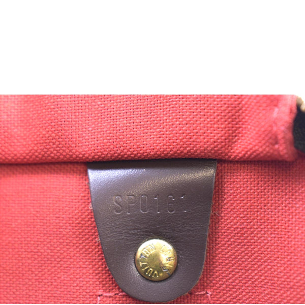 LOUIS VUITTON Speedy 25 Damier Ebene Satchel Bag Brown