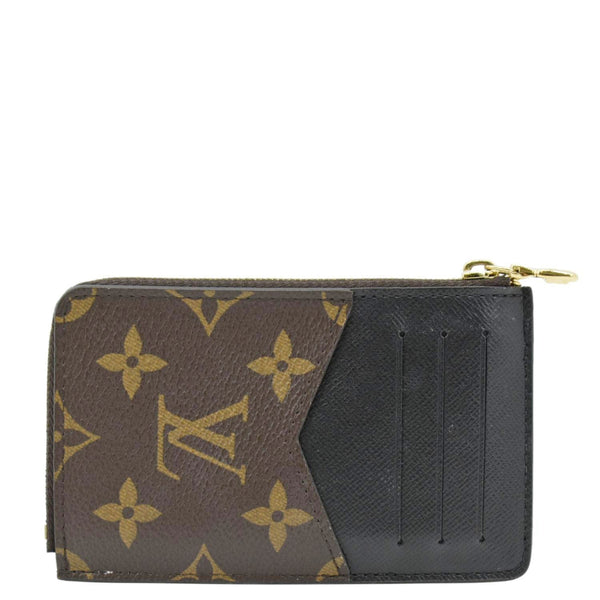 LOUIS VUITTON Monogram Canvas Recto Verso Card Holder Brown