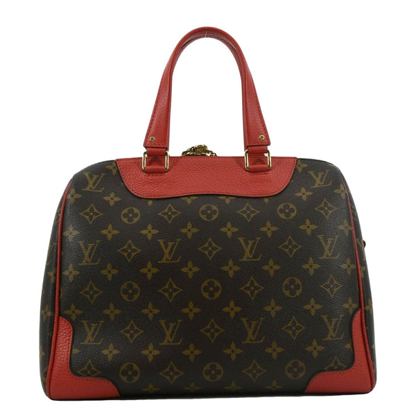 LOUIS VUITTON Retiro NM Monogram Canvas 2Way Shoulder Bag Red