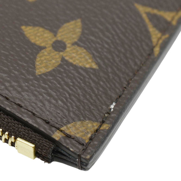 LOUIS VUITTON Monogram Canvas Recto Verso Card Holder Brown