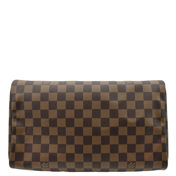 LOUIS VUITTON Speedy 30 Damier Ebene Satchel Bag Brown