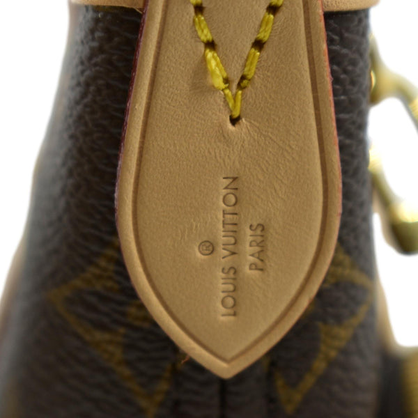LOUIS VUITTON Neverfull BB Monogram Canvas Tote Shoulder Bag Brown