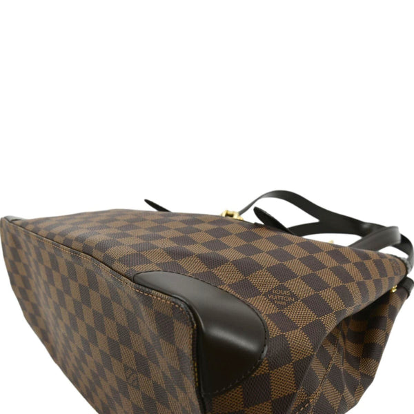 LOUIS VUITTON Hampstead Damier Ebene Shoulder Bag Brown