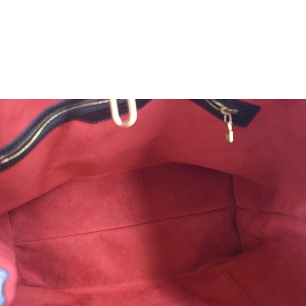 LOUIS VUITTON Hampstead Damier Ebene Shoulder Bag Brown