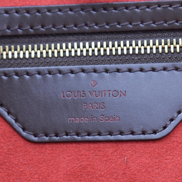 LOUIS VUITTON Hampstead Damier Ebene Shoulder Bag Brown