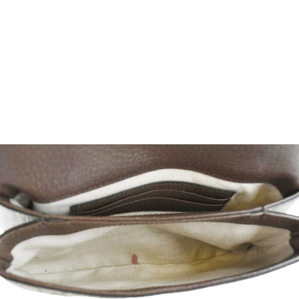 GUCCI Mini Blondie GG Supreme Canvas Belt Bag Beige 703807