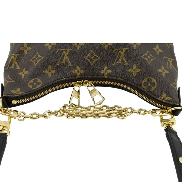 LOUIS VUITTON Boulogne Monogram Canvas Shoulder Bag Brown