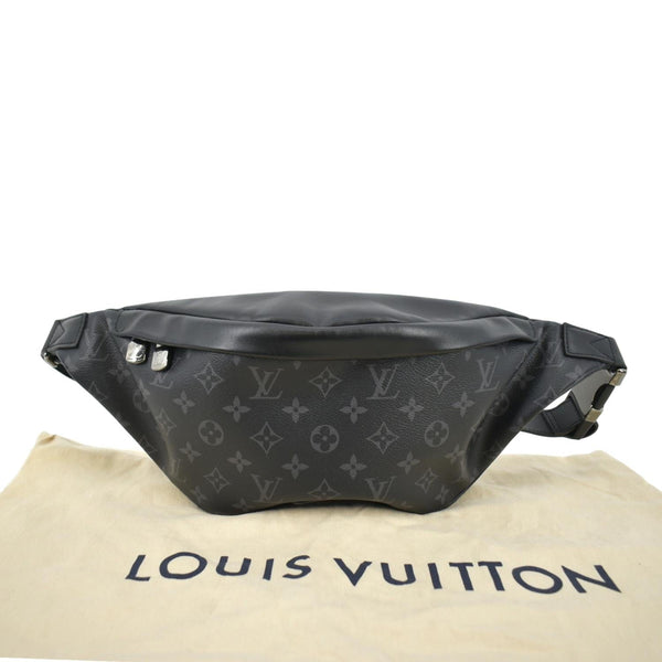 LOUIS VUITTON Discovery Monogram Eclipse Leather Bumbag Black