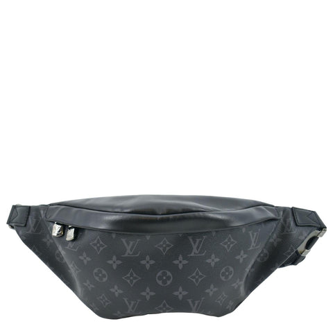 LOUIS VUITTON Discovery Monogram Eclipse Leather Bumbag Black