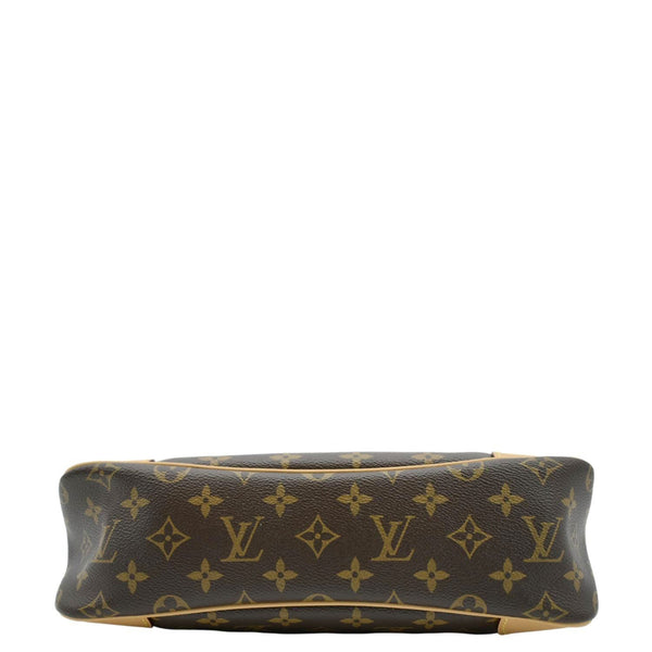 LOUIS VUITTON Monogram Canvas Shoulder Bag Brown lower look 