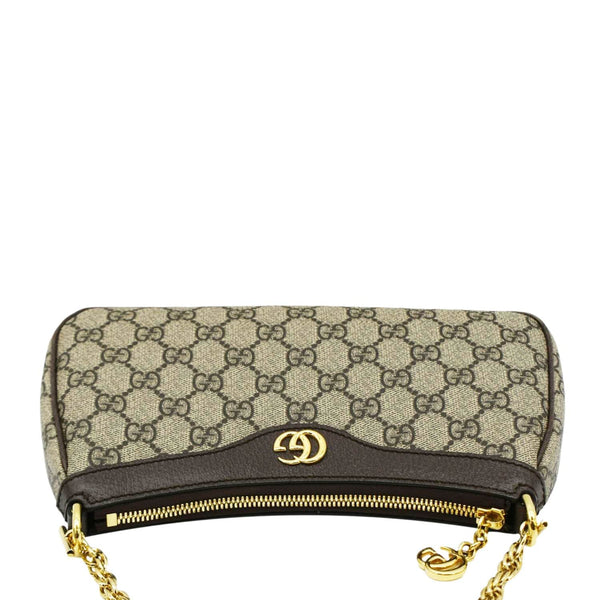 GUCCI Ophidia Web Small  Shoulder Bag Beige upper look