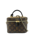 LOUIS VUITTON Vanity PM Monogram Reverse Canvas Crossbody Bag Brown
