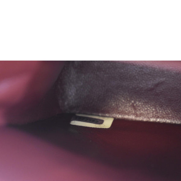 CHANEL Classic Vintage Black Quilted Leather Shoulder Bag with code