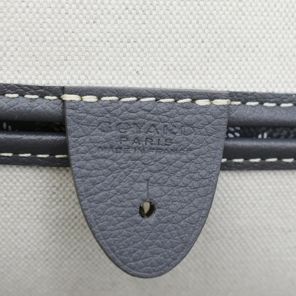 GOYARD Canvas Artois MM Shoulder Bag Black