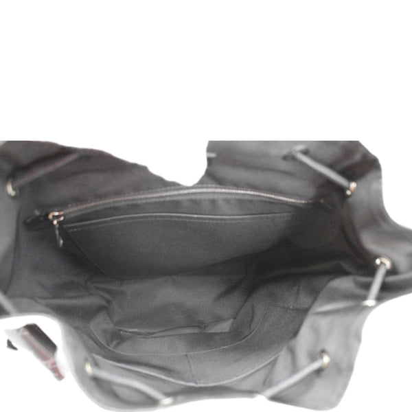 LOUIS VUITTON Christopher PM Reverse Monogram Eclipse Backpack Bag Black