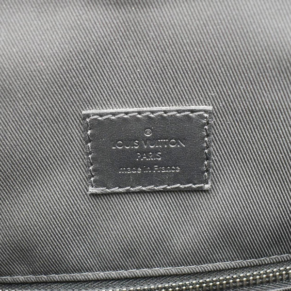 LOUIS VUITTON Christopher PM Reverse Monogram Eclipse Backpack Bag Black