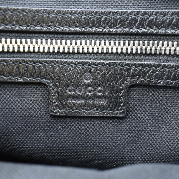 GUCCI  jumbo GG Canvas Messenger Bag Black 675891