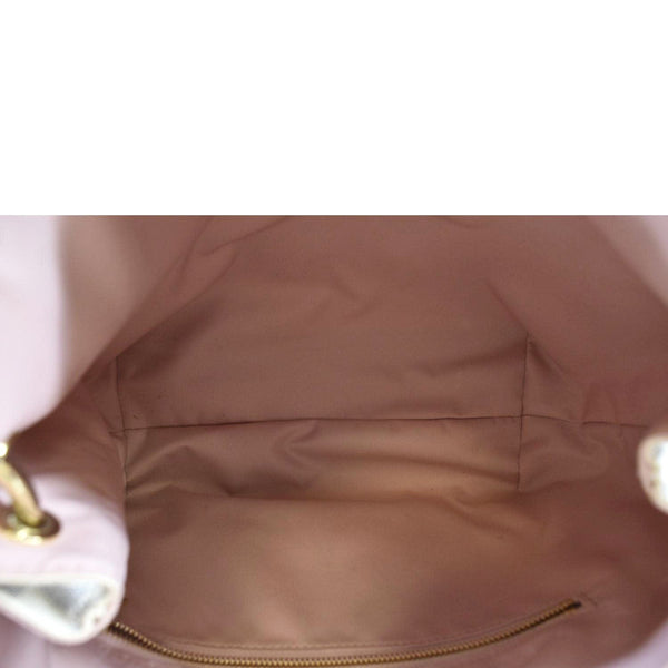 LOUIS VUITTON Graceful PM Damier Azur Shoulder Bag White