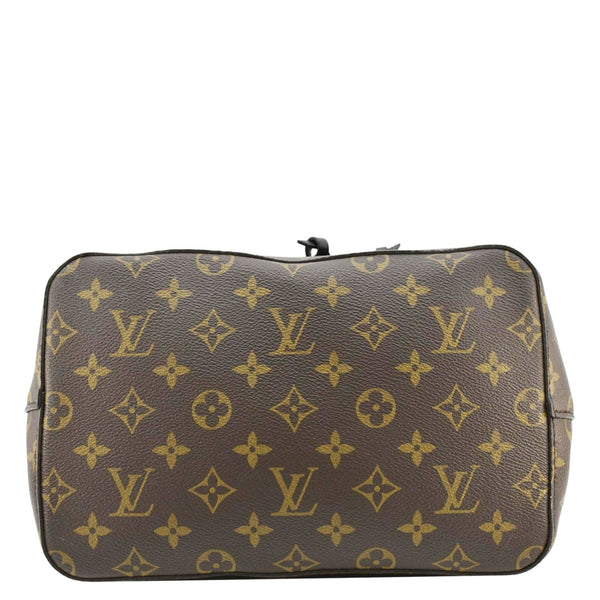 LOUIS VUITTON Neonoe Monogram Canvas Shoulder Bag Black