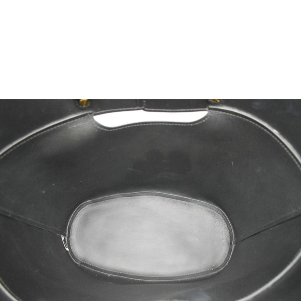 CHLOE Aby Medium Leather Tote Shoulder Bag Black