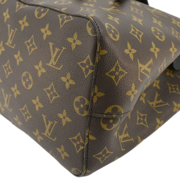 LOUIS VUITTON Neonoe Monogram Canvas Shoulder Bag Black
