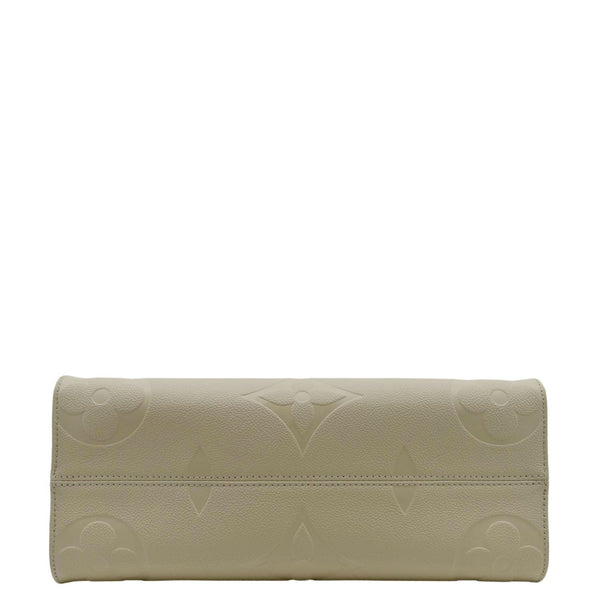 LOUIS VUITTON Cream leather Tote Bag lower look