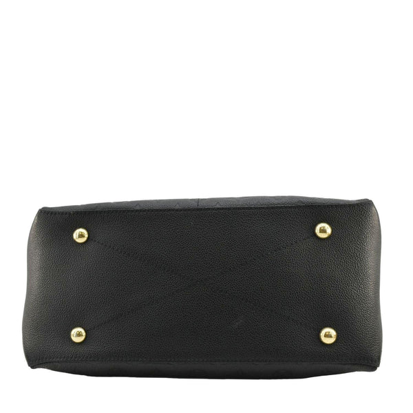 LOUIS VUITTON Maida Monogram Empreinte Leather Hobo Shoulder Bag Black