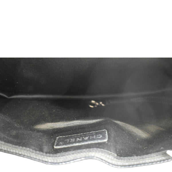 CHANEL Grand Shopping Quilted Leather GST Tote Bag Black