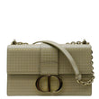 CHRISTIAN DIOR Micro Cannage 30 Crossbody Bag Light Beige front look