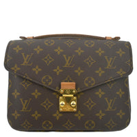 LOUIS VUITTON  Metis Pochette Monogram Canvas Crossbody Bag Brown