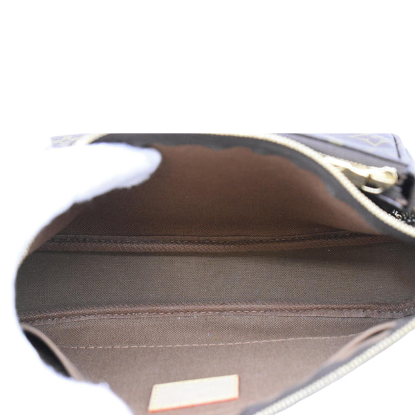 LOUIS VUITTON Multi Pochette Accessoires Monogram Canvas Crossbody Bag Brown