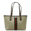 GUCCI Ophidia Medium GG Tote Bag Beig fronty look