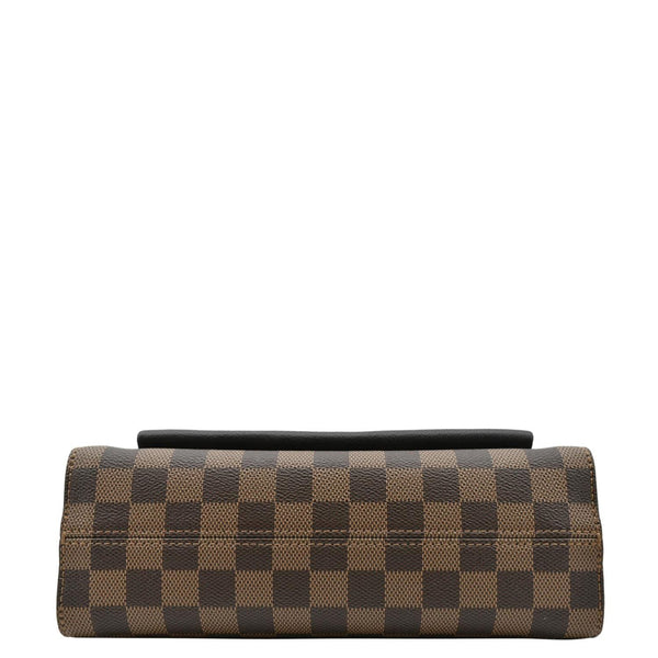 LOUIS VUITTON Vavin PM Damier Ebene Crossbody Bag Black