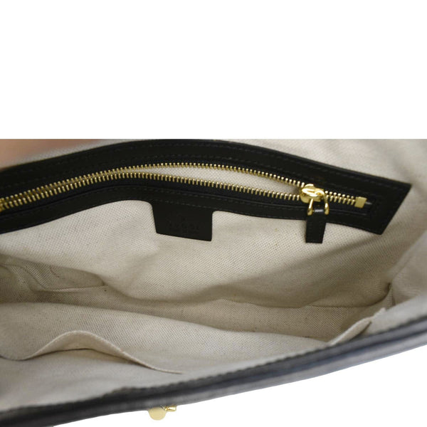 GUCCI Jackie 1961 Small Leather Shoulder Bag White 636706