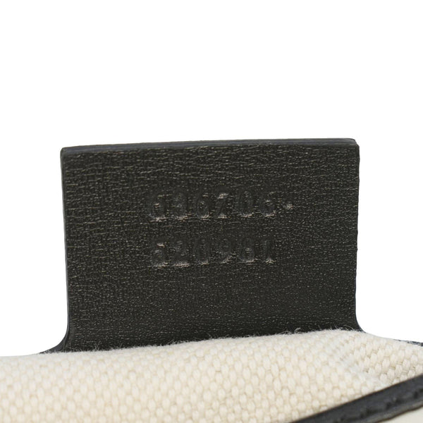 GUCCI Jackie 1961 Small Leather Shoulder Bag White 636706