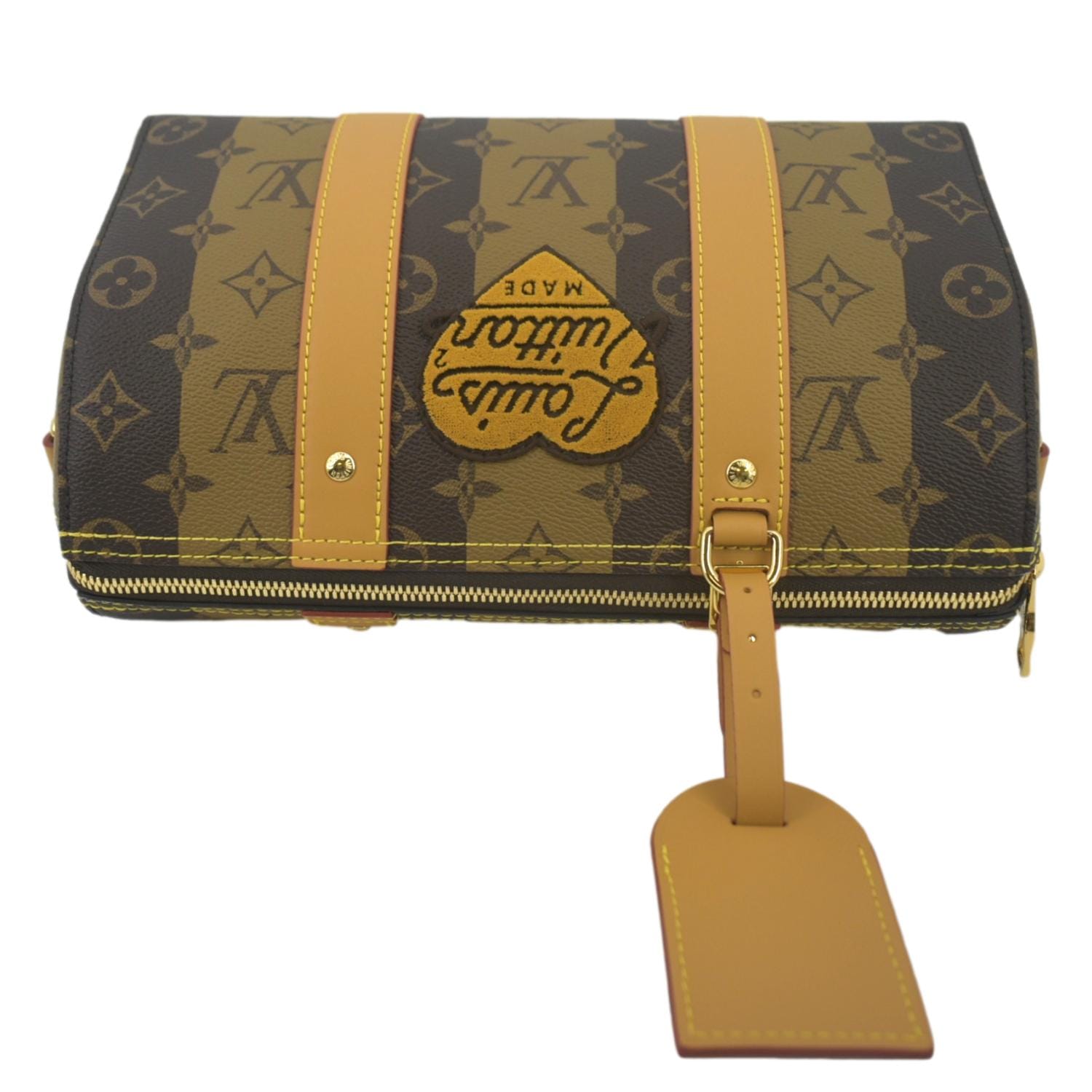 Louis Vuitton x Nigo City Keepall Monogram Stripes Brown