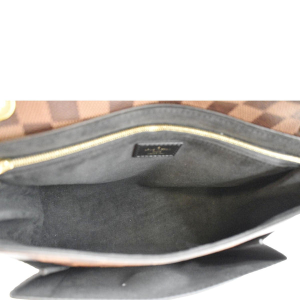 LOUIS VUITTON Vavin PM Damier Ebene Crossbody Bag Black