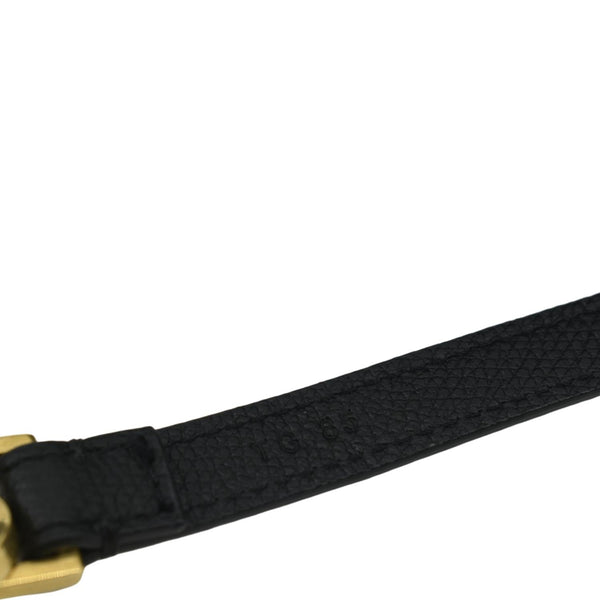 VALENTINO VSling Italian Black Leather Crossbody Belt Bag with belt 