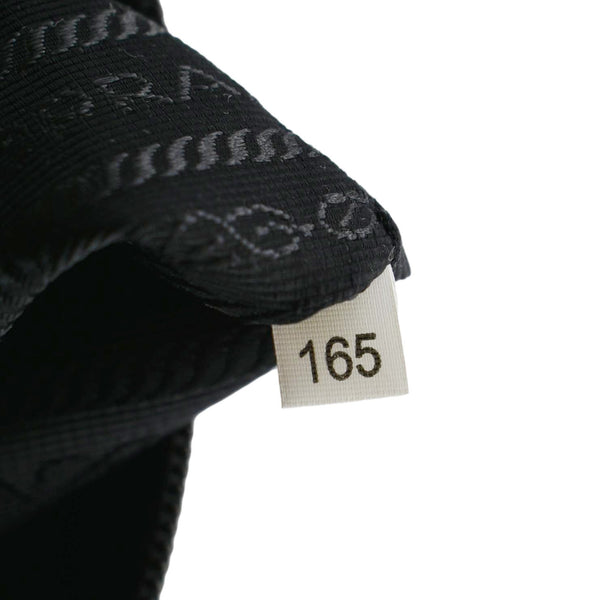 PRADA Vela Re-Edition Nylon Messenger Bag Black