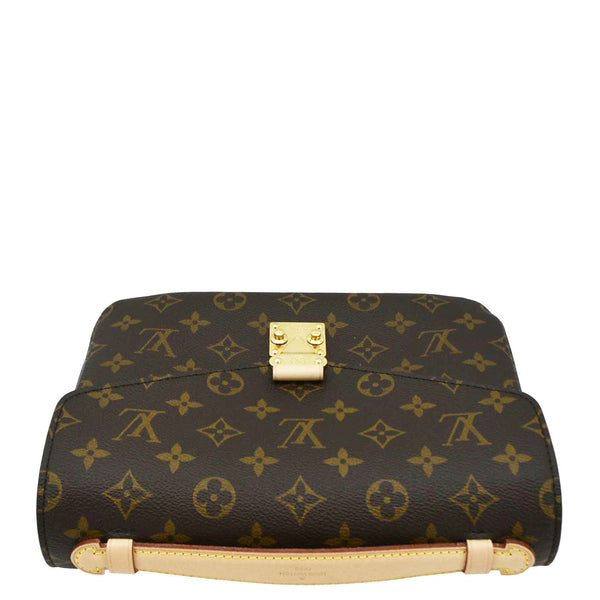 LOUIS VUITTON Metis Pochette Monogram Canvas Crossbody Bag Brown